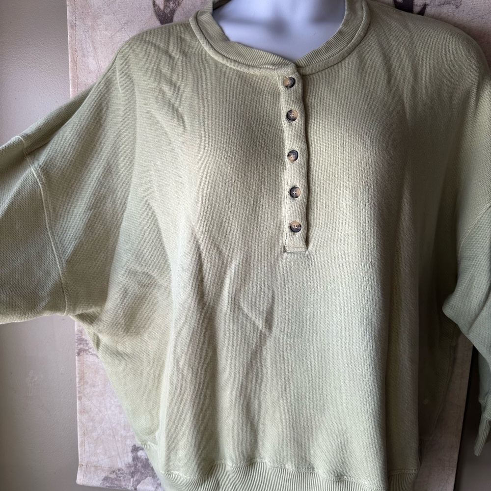 Maurices Sage Green Knit Sweater